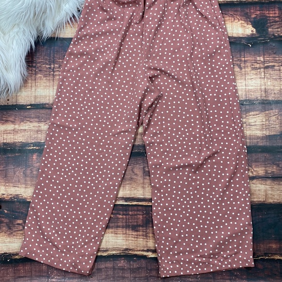 a new day Pink Mauve Polka Dot Jumpsuit - Picture 10 of 11